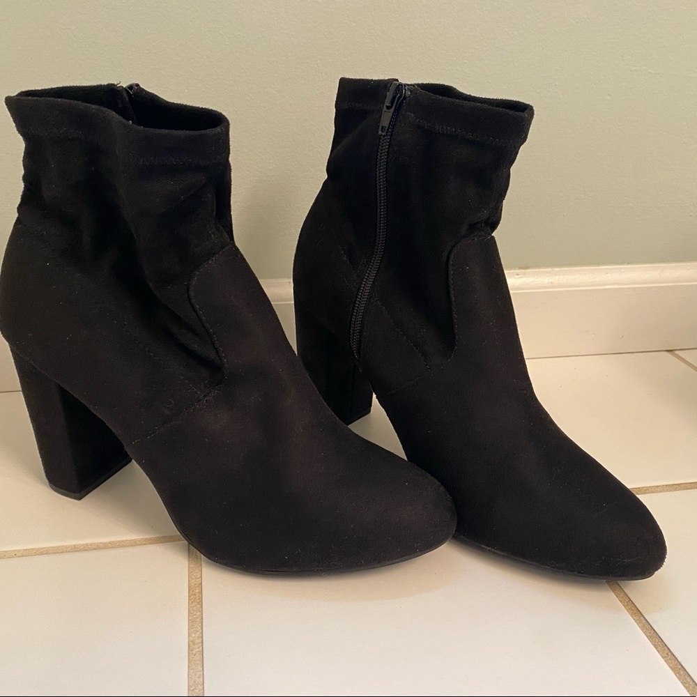 Lane Bryant Suede Ankle Boot